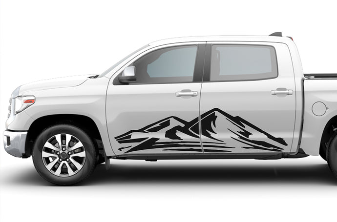 Adventure Side Graphics Graphics Vinyl Decals for Toyota Tundra