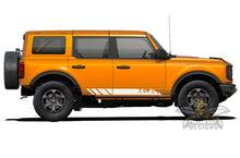 Load image into Gallery viewer, Adventure Mountain Side Stripes Graphics Vinyl Decals Compatible with Ford Bronco