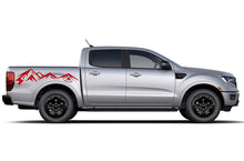 Load image into Gallery viewer, Adventure Mountains Bed Vinyl Decals Compatible with Ford Ranger