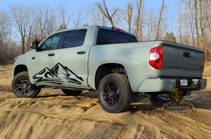 Adventure Side Graphics Graphics Vinyl Decals for Toyota Tundra
