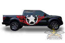 Load image into Gallery viewer, Star Decals Graphics Ford F150 Stripes 2021 Super Crew Cab