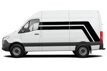 Load image into Gallery viewer, Back Double Stripes Graphics Vinyl Decals Compatible with Mercedes Sprinter