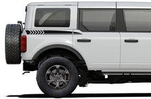 Load image into Gallery viewer, Back Side Hash Stripes Graphics Vinyl Decals for Ford bronco