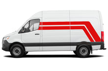 Load image into Gallery viewer, Back Double Stripes Graphics Vinyl Decals Compatible with Mercedes Sprinter