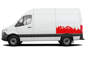 Back Mountain Graphics Vinyl Decals Compatible with Mercedes Sprinter