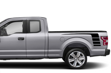 Load image into Gallery viewer, Bed Hockey Stripes Graphics decals for Ford F150 Super Crew Cab 6.5&#39;&#39;