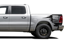 Load image into Gallery viewer, Bed USA Flag Graphics Kit Vinyl Decal Compatible with Dodge Ram Crew Cab 1500