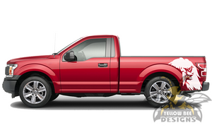 Decals for Ford F150 Regular Cab 6.5'' Bed Eagle Graphics