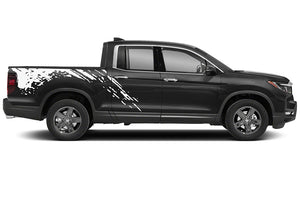 Bed Mud Splash Graphics Vinyl Decals Compatible with Honda Ridgeline