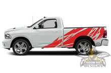 Load image into Gallery viewer, Bed Patterns Graphics Decals for Dodge Ram 1500 stickers Regular Cab