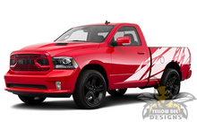 Load image into Gallery viewer, Bed Patterns Graphics Decals for Dodge Ram 1500 stickers Regular Cab