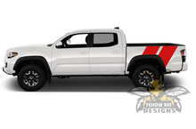 Load image into Gallery viewer, Dual retro vintage stripe Compatible with Toyota Tacoma Retro Decals