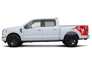 Bed Skull Decals Compatible with Ford F150 Super Crew Cab 5.5''