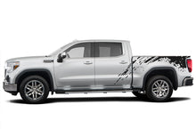 Load image into Gallery viewer, Bed Splash Graphics Vinyl Decals Compatible with GMC Sierra Crew Cab