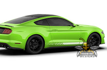 Load image into Gallery viewer, Belt Line Rocker Stripes Graphics Vinyl Decals Compatible with Ford Mustang
