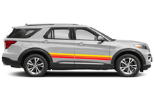 Load image into Gallery viewer, Belt Stripes Red Yellow Orange Graphics For Ford Explorer decals