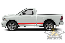 Load image into Gallery viewer, Belt Side Stripes Graphics Decals for Dodge Ram 1500 stickers 