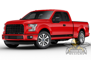 Belt Stripes Graphics decals for Ford F150 Super Crew Cab 6.5''