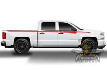 Load image into Gallery viewer, Belt Side Stripes Graphics vinyl for chevy silverado decals