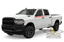 Load image into Gallery viewer, Belt Line Stripes Graphics Kit Vinyl Decal Compatible with Dodge Ram 2500 Crew Cab 2018, 2019, 2020