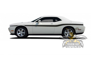 Belt Line Stripes Graphics Decal Compatible with Dodge Challenger. 2016, 2017, 2018, 2019, 2020