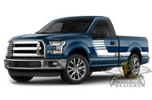 Load image into Gallery viewer, Decals for Ford F150 Regular Cab 6.5&#39;&#39; Big Hockey stripes