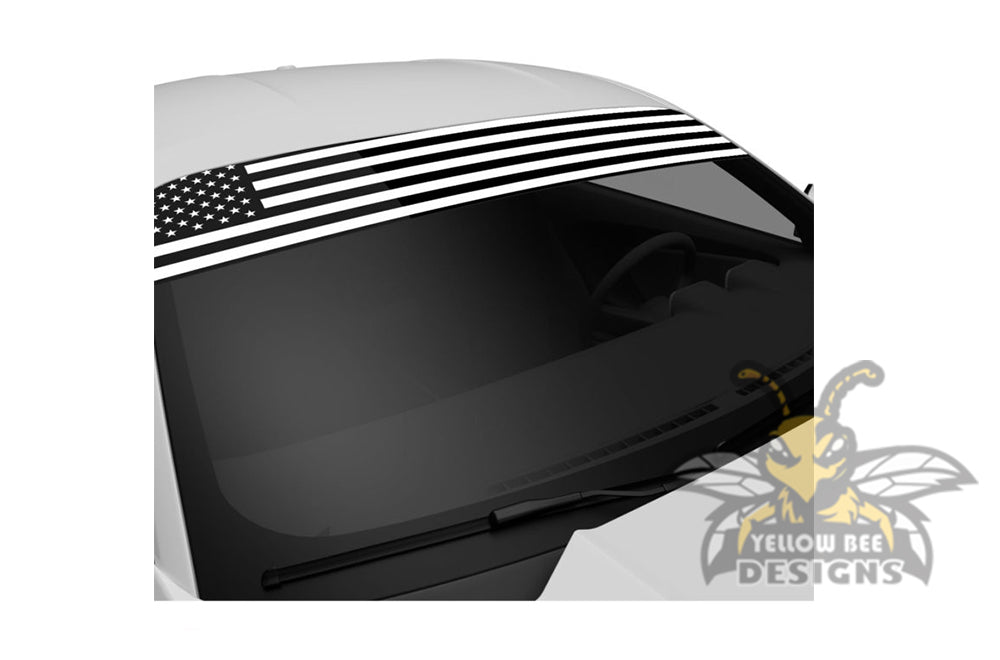 Blank Sun Visor Strip / Windshield Banner - Premium Vinyl Decal For Cars & Motorcycles