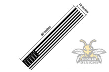 Load image into Gallery viewer, USA Flag Sun Strip Decal Vinyl Windshield Banner Universal Visor
