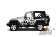 Load image into Gallery viewer, Nightmare Graphics Vinyl Decals Compatible with Jeep JK Wrangler 2007-2018