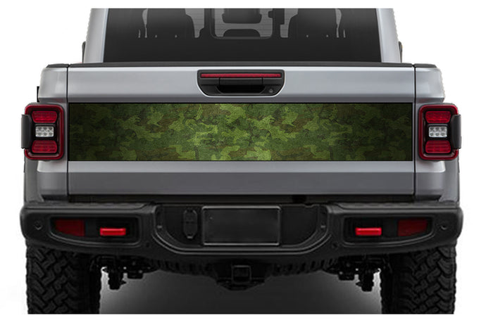 Camouflage Tailgate Door Decals Vinyl Compatible with Jeep JT Gladiator (8x53 inches)