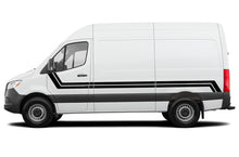 Load image into Gallery viewer, Center Stripes Graphics Vinyl Decals Compatible with Mercedes Sprinter