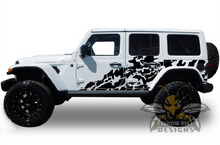 Load image into Gallery viewer, Chaos Graphics Kit Vinyl Decal Compatible with Jeep JL Wrangler 4 Door 2018-Present
