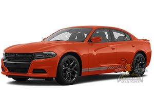 Charger Lower Thin Stripes Graphics Vinyl decals for Dodge Charger