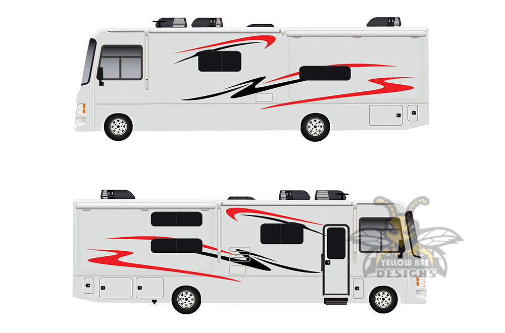 Decals For Class A Motorhome RV, Caravan Trailer Graphics