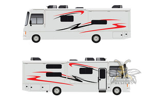 Decals For Class A Motorhome RV, Caravan Trailer Graphics 