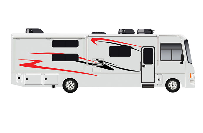Decals For Class A Motorhome RV, Caravan Trailer Graphics 
