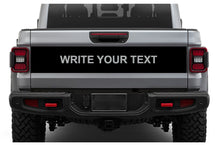 Load image into Gallery viewer, Custom Tailgate Door Decal Vinyl Compatible with Jeep JT Gladiator 4 Door (8x53 inches)