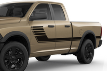 Load image into Gallery viewer, Door Hockey Stripes Graphics Vinyl Decals Compatible with Dodge Ram 1500 Quad Cab