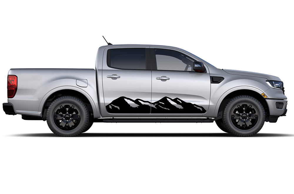 Door Mountains Side Graphics Decals Compatible with Ford Ranger