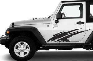 Splash Graphic decal For Jeep JK Wrangler stickers 2007-2018