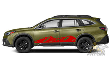 Load image into Gallery viewer, Door Mountains Graphics Vinyl Decals for Subaru Outback