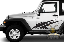 Load image into Gallery viewer, Splash Graphic decal For Jeep JK Wrangler stickers 2 Door 2007-2018
