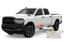Load image into Gallery viewer, Door Mountains Graphics Kit Vinyl Decals Compatible with Dodge Ram 2500 Crew Cab 2019, 2020