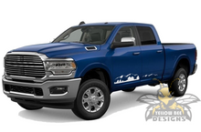 Load image into Gallery viewer, Door Mountains Graphics Kit Vinyl Decals Compatible with Dodge Ram 2500 Crew Cab 2019, 2020