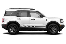 Load image into Gallery viewer, Double Hash Side Graphics Stripes Vinyl Decals Compatible with Ford Bronco Sport