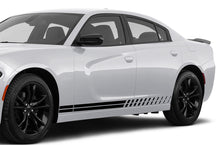 Load image into Gallery viewer, Double Thin Split Stripes Graphics vinyl decals for Dodge Charger