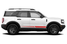 Load image into Gallery viewer, Double Hash Side Graphics Stripes Vinyl Decals Compatible with Ford Bronco Sport