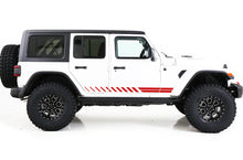 Load image into Gallery viewer, Double Hash Stripes decals for Jeep JL Wrangler, side stickers
