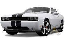 Load image into Gallery viewer, Double Line Rally Stripes Graphics decals for Dodge Challenger