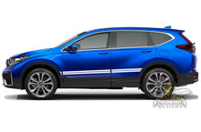 Load image into Gallery viewer, Double Line side stripes Graphics vinyl decals for Honda CRV